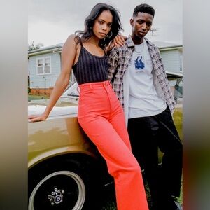 NWT Thrills Bella Full Length Twill Pant in Cardamon size US 2